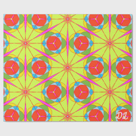 パターユニークン抽象芸術ラップ紙 ラッピングペーパー