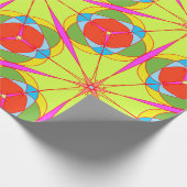 パターユニークン抽象芸術ラップ紙 ラッピングペーパー (角)