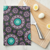 パターユニークン抽象芸術 キッチンタオル (四つ折り)