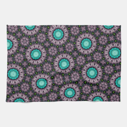 パターユニークン抽象芸術 キッチンタオル (横)