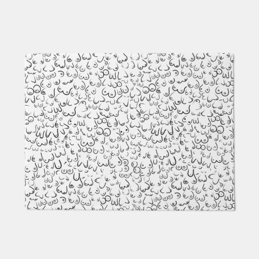 パターンおもしろいユーモア ドアマット (正面)