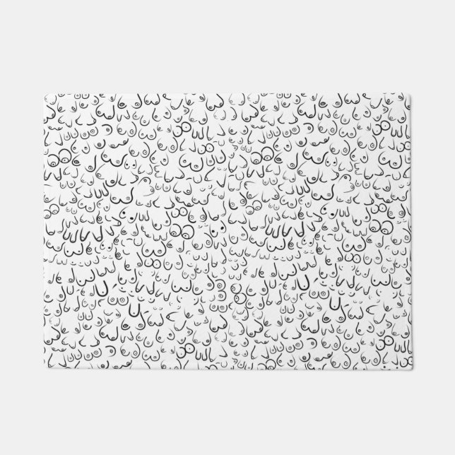 パターンおもしろいユーモア ドアマット (正面)