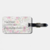 パターンとアニマルプリント|モノグラム ラゲッジタグ (裏面横)