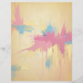 パターンとグ絵を描ラフスクラップブック紙 (正面)