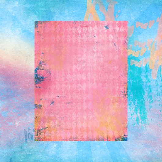 パターンと絵を描ダイヤモンドスクラップブック紙