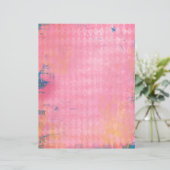 パターンと絵を描ダイヤモンドスクラップブック紙 (スタンド正面)