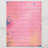 パターンと絵を描ダイヤモンドスクラップブック紙 (正面)