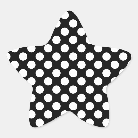 パターンのシール 星シール (正面)