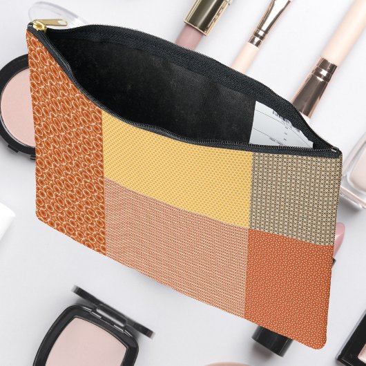 パターンのパッチワーク1コスメティックバッグ アクセサリーポーチ