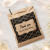 パターンのビジネスカスタムバッグに感謝 フェイバーバッグ (クリップ留めされた状態)