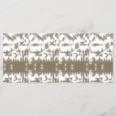 パターンのモノクロ写真です。 メニュー (裏面)