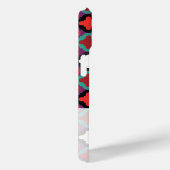 パターンのワールド赤(緑) Case-Mate iPhoneケース (裏面 / 右)