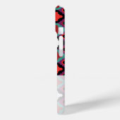 パターンのワールド赤(緑) Case-Mate iPhoneケース (裏面 / 左)