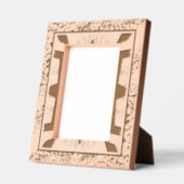 パターンの刻印フレーム レーザー彫刻フレーム (左)