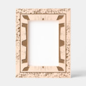 パターンの刻印フレーム レーザー彫刻フレーム (正面)