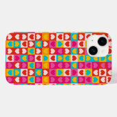 パターンの愛 Case-Mate iPhoneケース (裏面 (横))