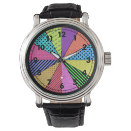 パターンの明るいウェッジ 腕時計