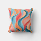 パターンの色塗り クッション (正面)