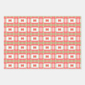 パターンの調整トリオ ラッピングペーパーシート (正面3)