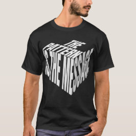 パターンはメッセージ | シンキング デザイン Tシャツ