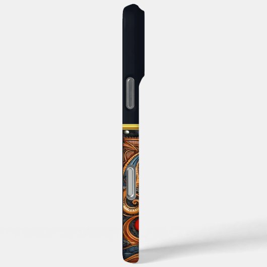 パターンを持つ目を中心としたアーはっきりしたト Case-Mate iPhoneケース (裏面 / 右)