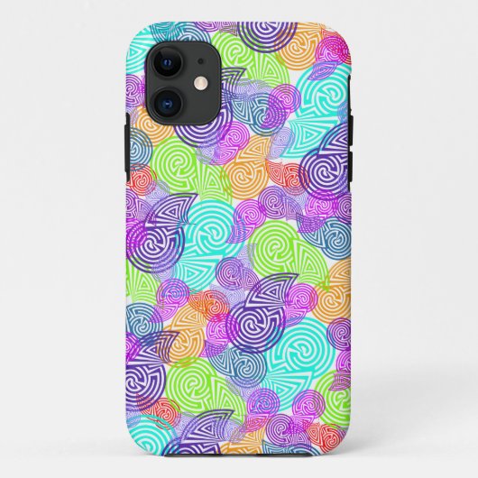 パターンアートラビリンスパステル Case-Mate iPhoneケース (裏面)