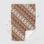 パターンインドネシアろうけつ染め ゴルフタオル (インサイチュ)