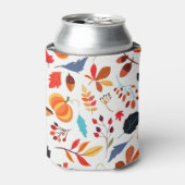 パターンオータムクーラーボックス 缶クーラー (缶正面)