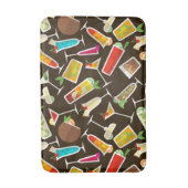 パターンカクテル&ロングドリンクカクテルバー バスマット (正面縦)