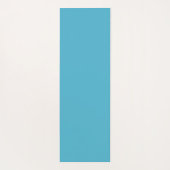 パターンカスタムターコイズおよび金ゴールド曼荼羅 ヨガマット (裏面)