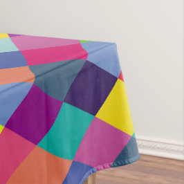 パターンカラフルファッション-モダン春ヒップスター テーブルクロス