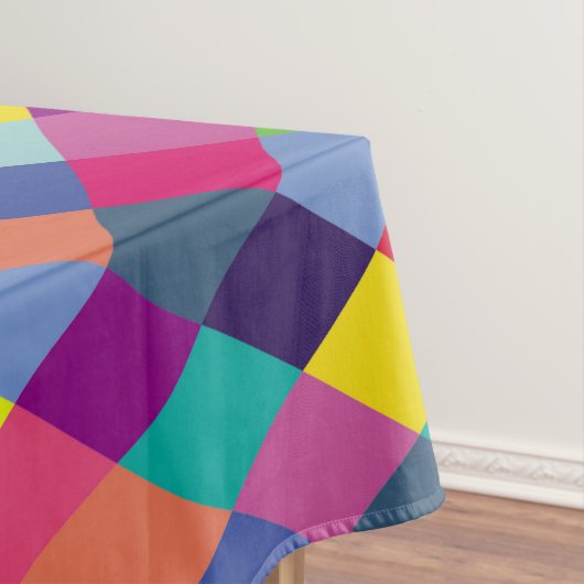 パターンカラフルファッション-モダン春ヒップスター テーブルクロス (インサイチュ)