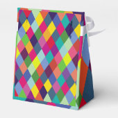 パターンカラフルファッション-モダン春ヒップスター フェイバーボックス (裏面サイド)