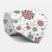 パターンクリスマスプレッツェル ネクタイ (ロール)