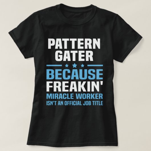 パターンゲーター Tシャツ (デザイン正面)
