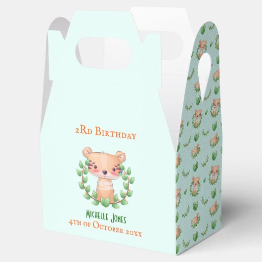 パターンシモンテディボーイ誕生日お願いボックス フェイバーボックス (オープン)