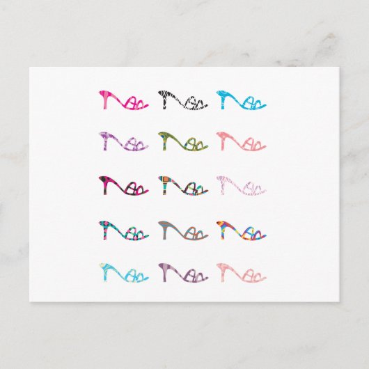 パターンシューズ ポストカード (正面)