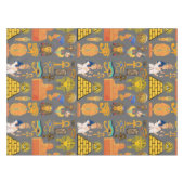 パターンシンボル古代エジプトの象形文字 テーブルクロス (正面(横))