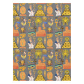 パターンシンボル古代エジプトの象形文字 テーブルクロス (正面)