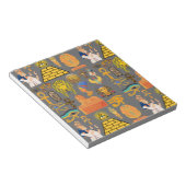 パターンシンボル古代エジプトの象形文字 ノートパッド (アングル)