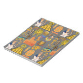 パターンシンボル古代エジプトの象形文字 ノートパッド (回転)