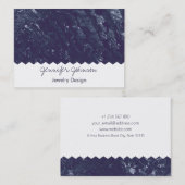パターンジュエリーデザインマーブル 名刺 (正面/裏面)