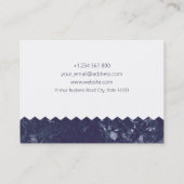 パターンジュエリーデザインマーブル 名刺 (裏面)