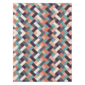 パターンスタイリッシュファッション – ジオメトリックモダンヴィンテージ テーブルクロス (正面)