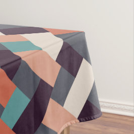 パターンスタイリッシュファッション – ジオメトリックモダンヴィンテージ テーブルクロス