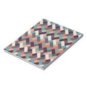 パターンスタイリッシュファッション – ジオメトリックモダンヴィンテージ ノートパッド (回転)