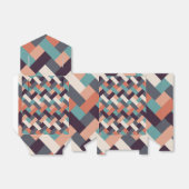 パターンスタイリッシュファッション – ジオメトリックモダンヴィンテージ フェイバーボックス (折り畳みなし)