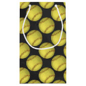 パターンソフトボール スモールペーパーバッグ (裏面)