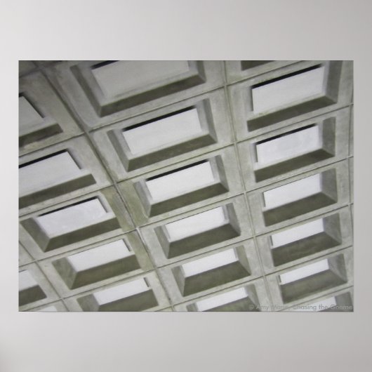 パターンタイルの天井 ポスター (正面)