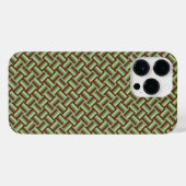 パターンテクスチャデザイン壁紙 iPhoneケース (裏面横)